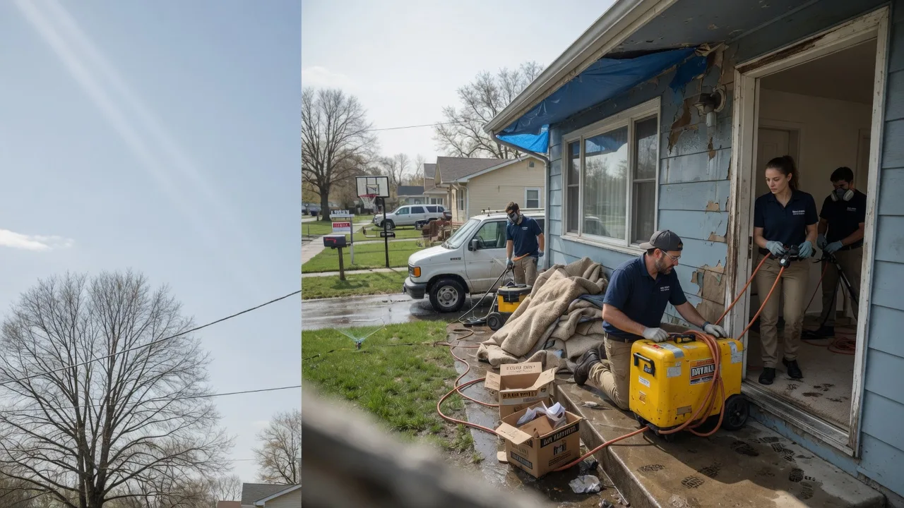 Basement Flood Cleanup in Ingram, TX near me